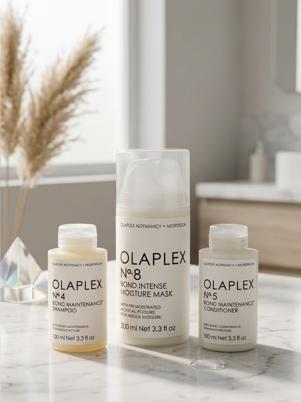 Olaplex 3‑Step Bond Repair Set — Prestige Mini + Full‑Size Treatment